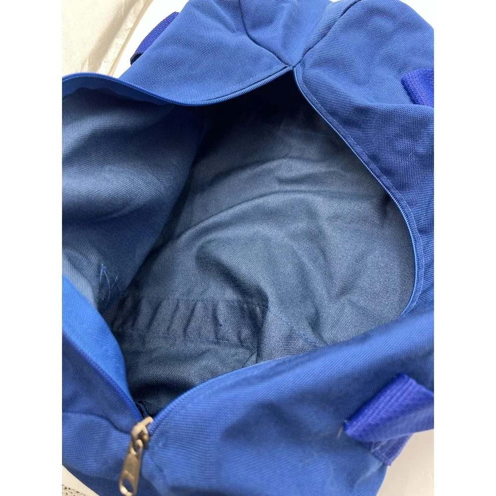 Vintage VISA Promotional Duffel Bag Blue Travel Gym Overnight YKK Zipper NWOT